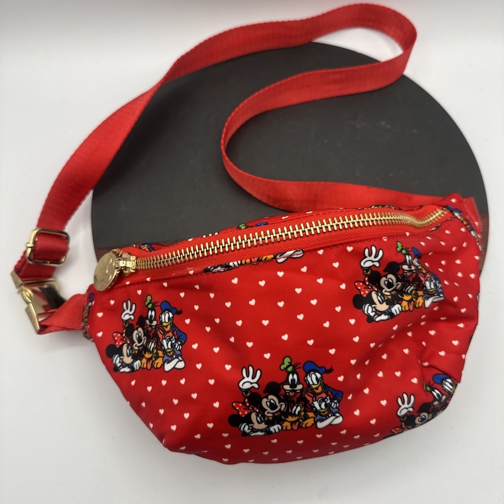 Stoney Clover Lane Disney Mickey Mouse Friends Forever Fanny Pack Disneyana EUC